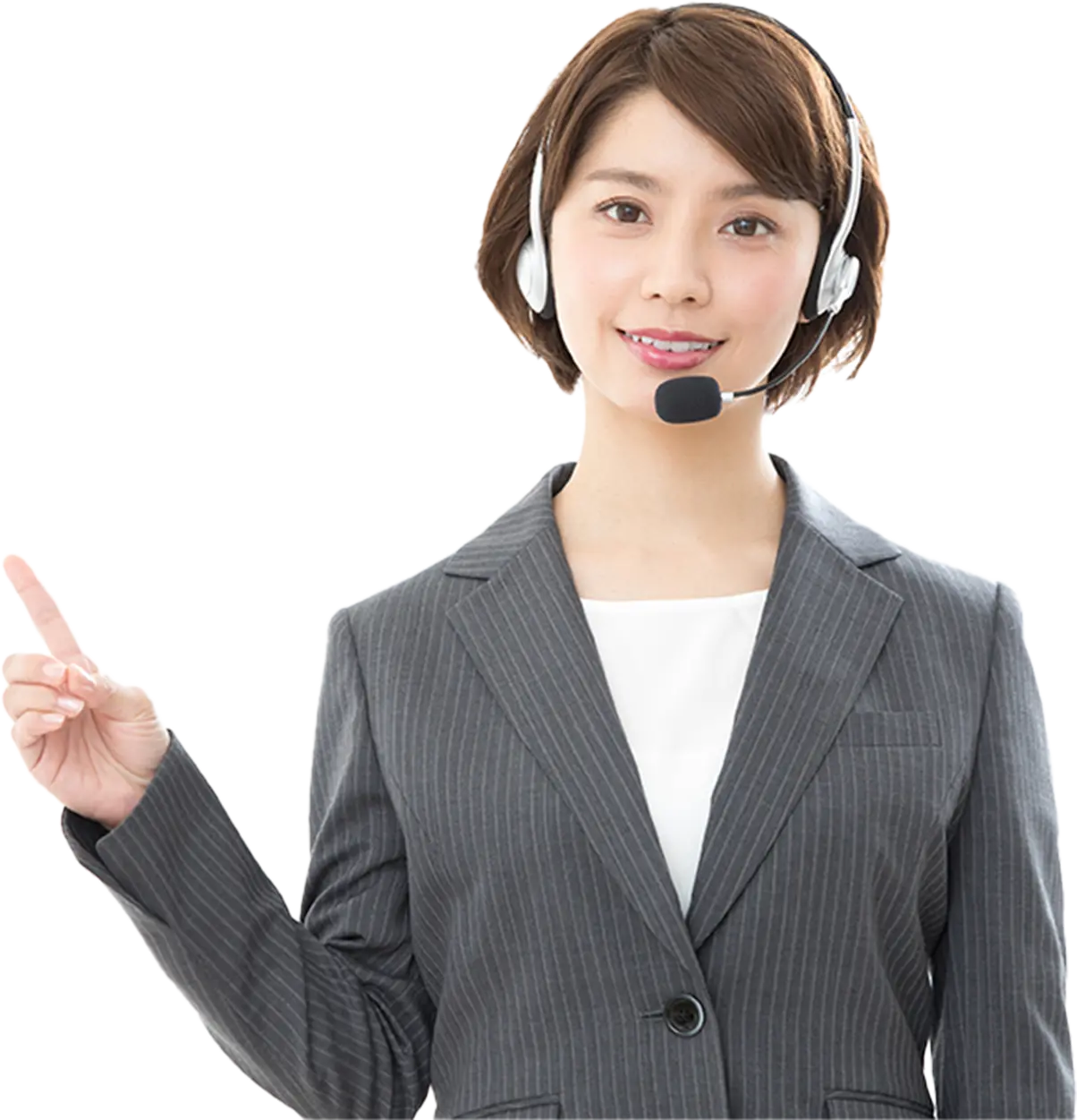 オペレーターの女性